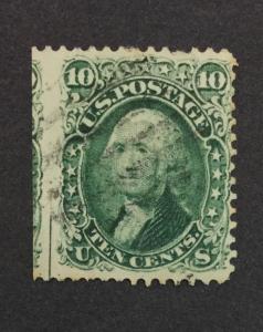 US #68 USED $65 LOT #5703