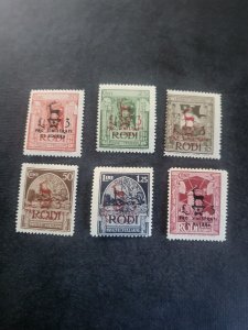 Stamps Rhodes Scott #B9-14 hinged