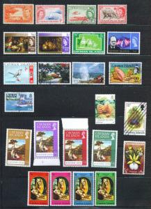 Cayman Islands ~ Sm. Lot 24 Different Mint/Used ~ Cat $7.50 
