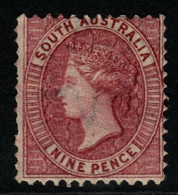 SOUTH AUSTRALIA SG77 1874 9d RED-PURPLE MTD MINT