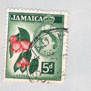 Jamaica 165 Used Fruit 1956 (BP65523)
