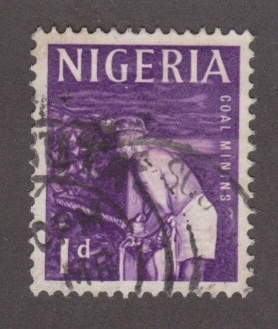 Nigeria 102 Coal Miner 1961