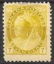 Canada - #81 OG CV $140 - Great Color