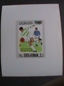 ​OMAN STAMP-1968- OLYMPIC GAMES MEXICO'68 IMPERF: S/S SHEET.#4 MNH SHEET