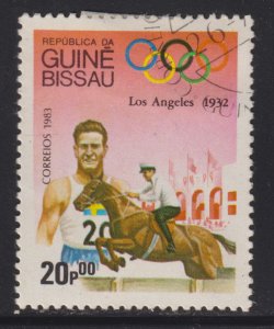 Guinea-Bissau 494 Olympic Equestrian 1983