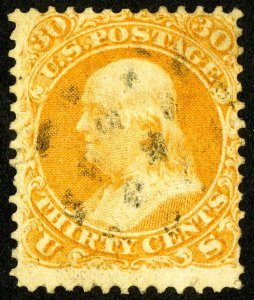 US Stamps # 71 Fresh , Light Cancel Scott Value $200.00 