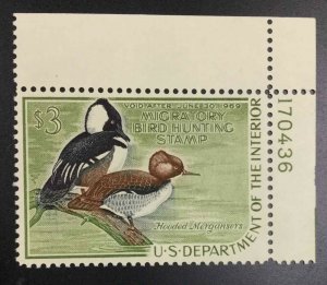 MOMEN: US STAMPS #RW35 DUCK MINT OG NH XF-SUP LOT #75441*