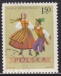 Poland 1689 Regional Costumes Opoczno, Lodz 1969