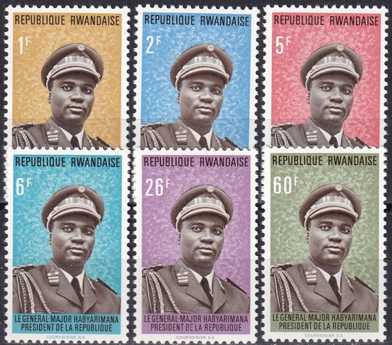 Rwanda #572-7  MNH  CV $3.05 (Z8318)