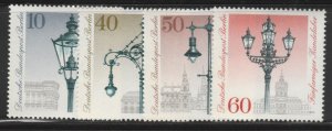 GERMANY Berlin 1979 Historic Street Lanterns MNH** Stamps A30P3F40433-