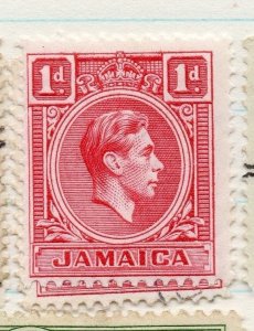 Jamaica 1938 GVI Early Issue Fine Mint Hinged 1d. 202663