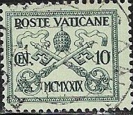 1929 Vatican City SC# 2 Used
