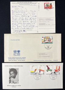 Antigua Anguilla Stamps Covers Cards (17 Items)  MK7111