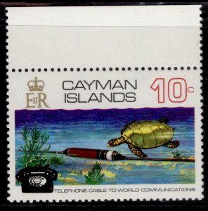 CAYMAN ISLANDS QEII SG310w, 1972 10c, NH MINT. WMK CROWN TO RIGHT