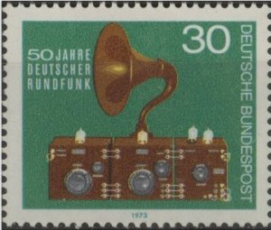 Germany Sc 1127 50 yrs Radio MNH