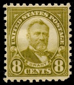 US Stamps #589 Mint OG  VF MLH Perf. 10