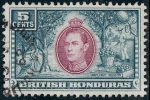 British Honduras  #119  Used CV $1.00