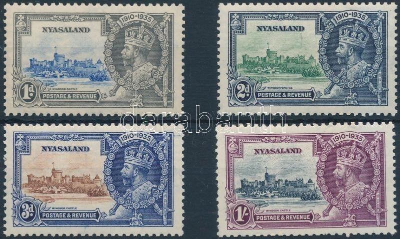 Rhodesia and Nyasaland stamp George V. set Hinged 1935 Mi 45-48 WS202970