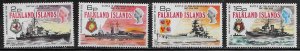 Falkland Islands Scott #'s 237 - 240 MNH