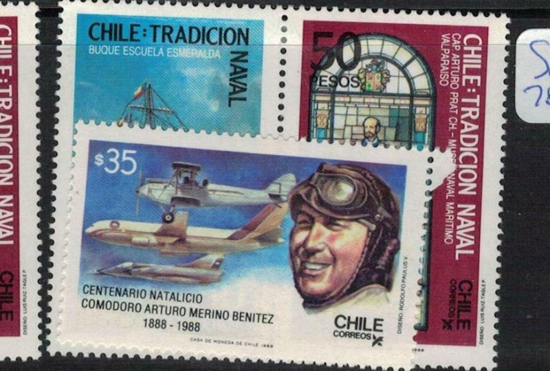 Chile SC 784, 786 MNH (3ebi)