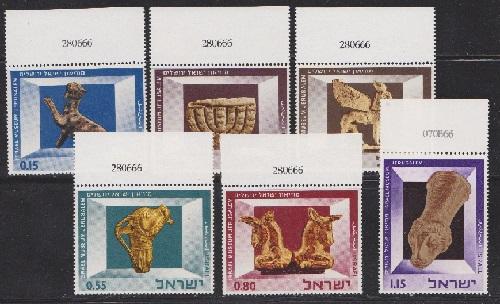 Israel #323 - 328 Israel Museum MNH Singles