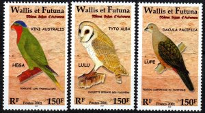 Wallis And Futuna #544a-544c   MNH CV $9.00 (S10924)