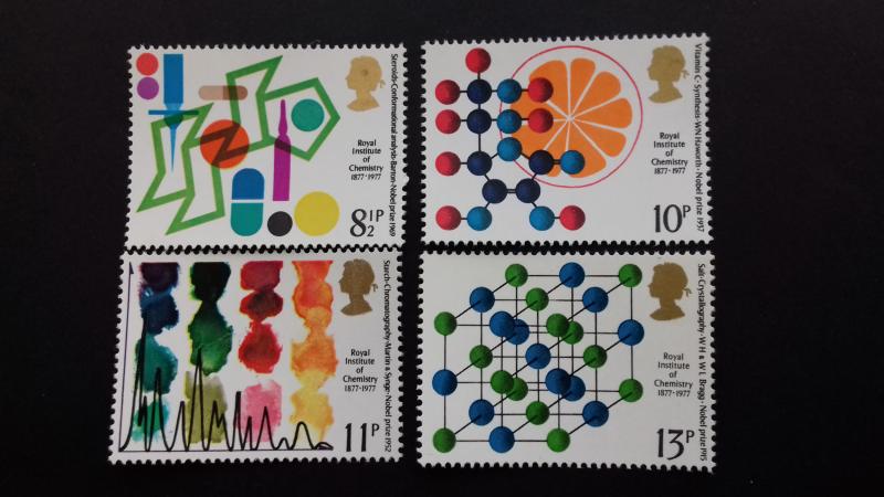 Great Britain 1977 British Nobel Prize Winners in Chemistry Mint