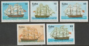 Cuba 1996 Sc 3742-6 set MNH**