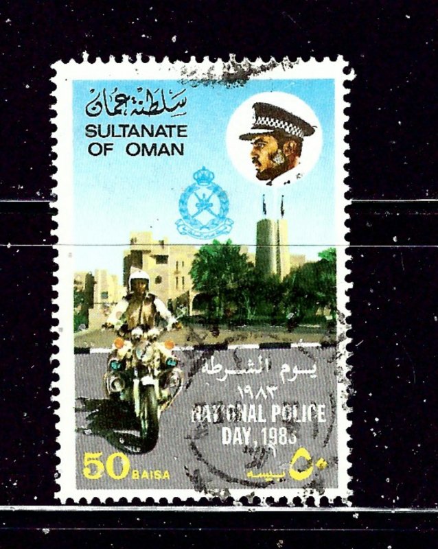 Oman 245 Used 1983 issue