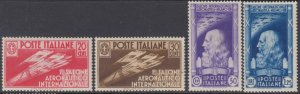 ITALY 1935 - Sassone n.384-387  Mint OG MNH**  2160$