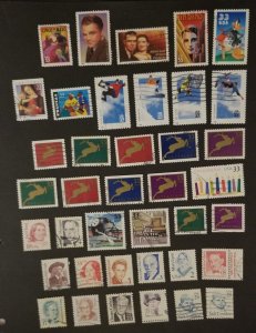 US 1998 1999 Stamp Lot Used T4580