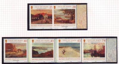 Isle of Man Sc 1063-8 2004 Cooper Watercolours stamps mint NH