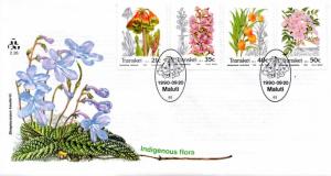 Transkei - 1990 Indigenous Flora FDC SG 257-260