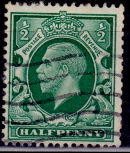 Great Britain 1934-36, King George V, 1/2p, sc#210, used