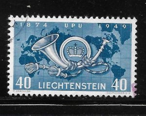 Liechtenstein 237 75th UPU single Used
