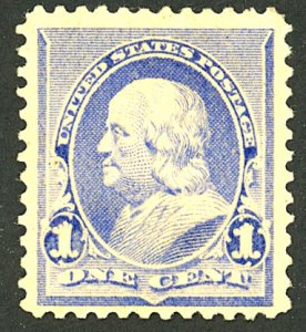 U.S. #219 MINT OG LH