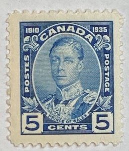 CANADA #214 King George V Silver Jubilee - MNG