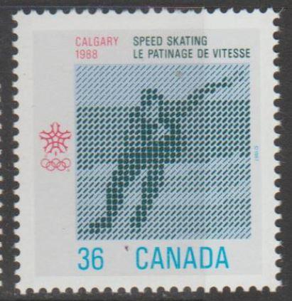 Canada Scott #1130 Calgary Olympics 1988 Stamp - Mint NH Single