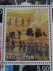 ​ Tajikistan  Stamp:2000-Sydney 2000 opening ceremony CTO full Stamp sheet