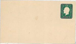 POSTAL STATIONERY ENVELOPE: NEW ZEALAND - HIGGINGS & GAGE #8