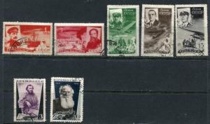 Russia 1935 Sc 5C58-62 and 577-8 Used 4607