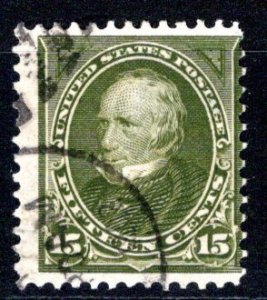 United States Scott # 284, used, thin