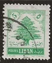 Lebanon ^^ Scott # 278 - Used