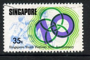Singapore # 252, Used.