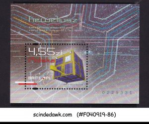 POLAND - 2013 THE 2nd POLISH SCIENTIFIC SATELLITE MIN/SHT MNH