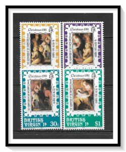 Virgin Islands #417-420 Christmas Set MNH