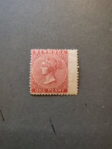 Stamps Bermuda Scott #1 hinged