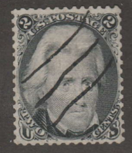 U.S. Scott #93 Jackson Stamp - Used Single
