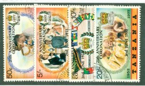 TANZANIA 99-102 USED BIN$ 1.00