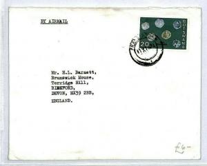 BOTSWANA Francistown GB Devon Commercial Airmail 1974 {samwells-covers} CW300